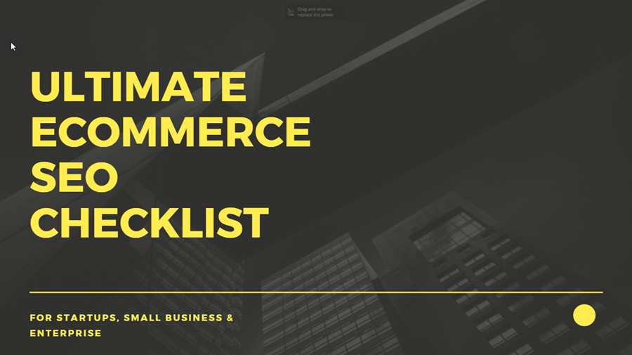 Ultimate eCommerce SEO Checklist