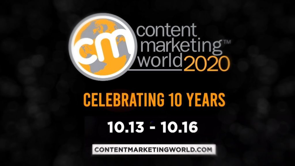 #CMWorld 2020 - Content Marketing World Conference & Expo