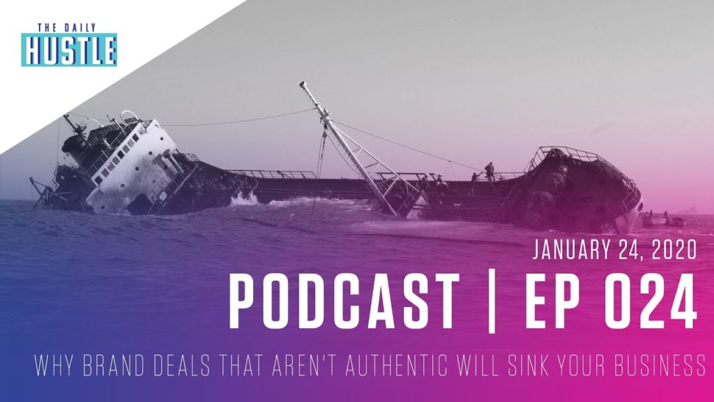 EP 024 | WHY INFLUENCER MARKETING BRAND DEALS THAT AREN'T AUTHENTIC WILL SINK YOUR BUSINESS