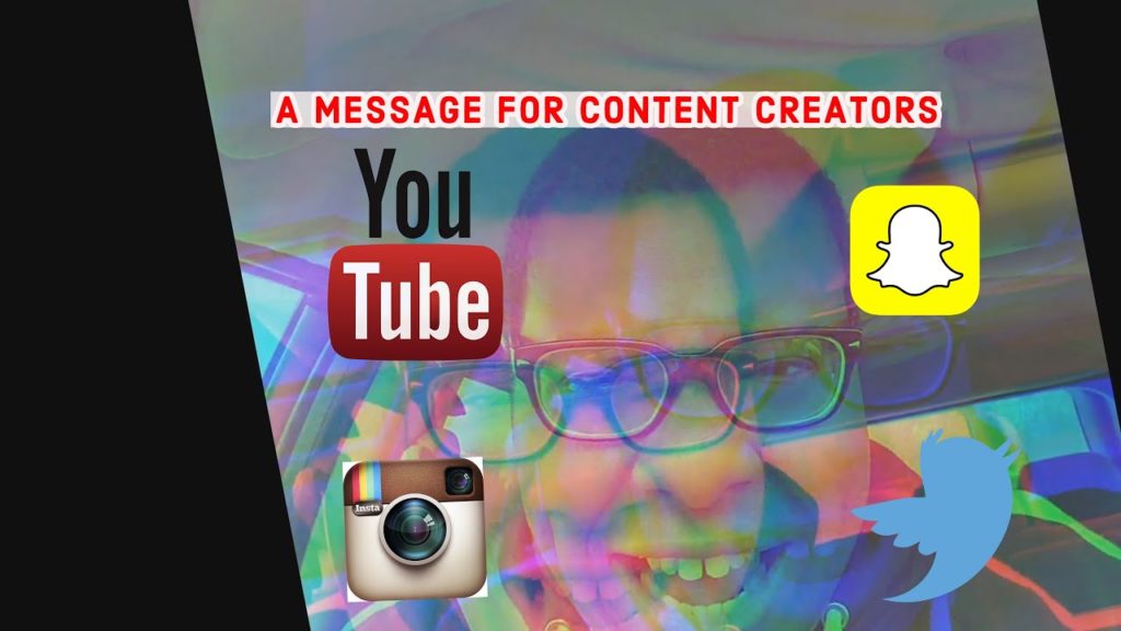 A Message For Content Creators social media marketing influencer marketing video marketing
