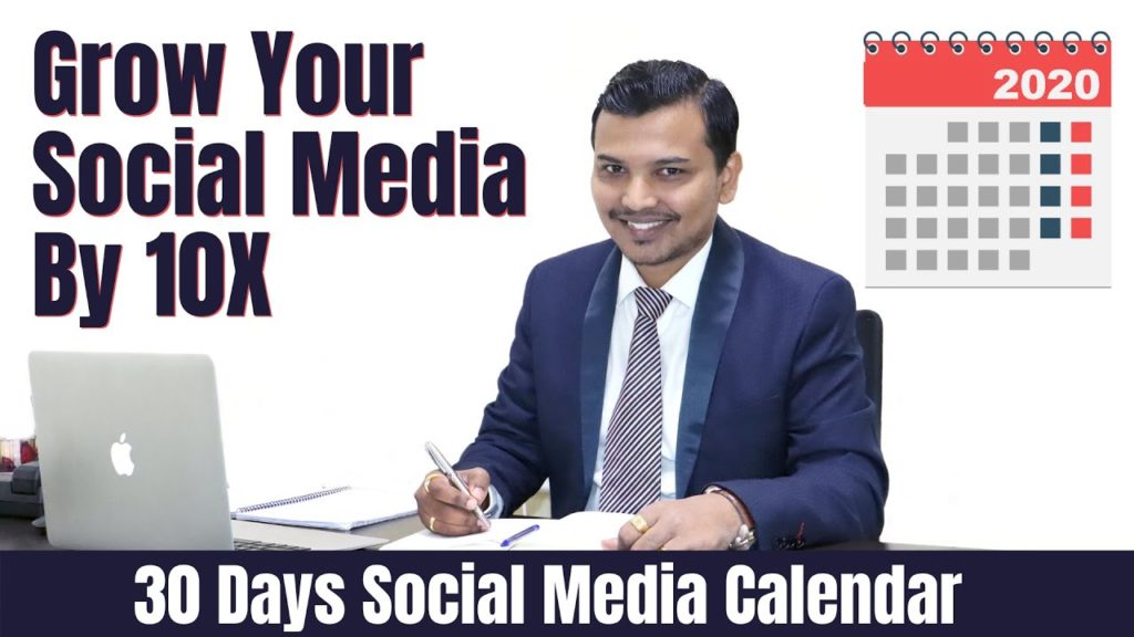 Social Media Content Strategy Plan | 30 Days of Social Media Content Calendar for 2020