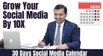 Social Media Content Strategy Plan | 30 Days of Social Media Content Calendar for 2020