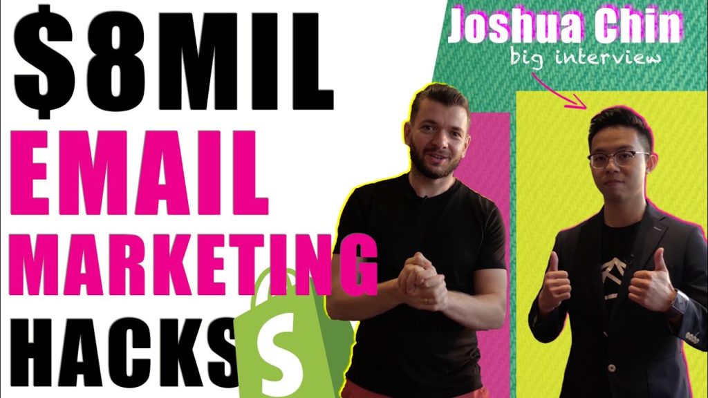 $8Mil Email Marketing Strategy and Tools for Shopify Dropshipping | Joshua Chin Interview