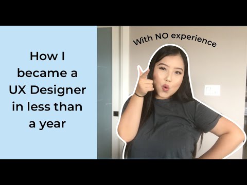 How I Became a UX Designer in a Year (no experience or school)