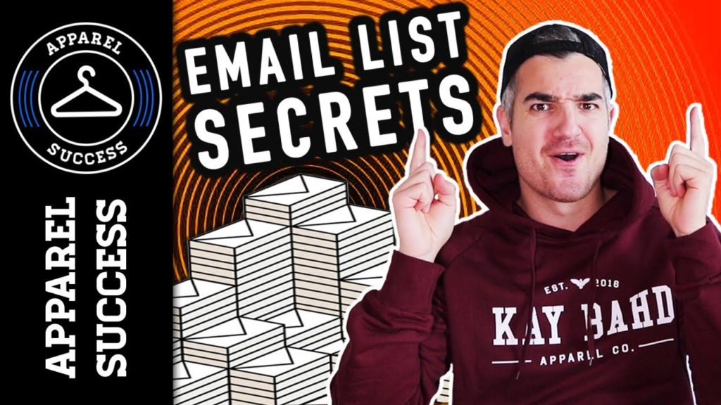 Build Your Clothing Brands Email List FAST: Rob's Secret Email Marketing Strategy Revealed