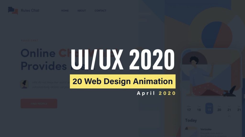 Excellent Animation For Web Design Inspiration 2020 | UI/UX Web Design