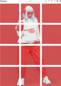 Seamless Instagram Grid Post