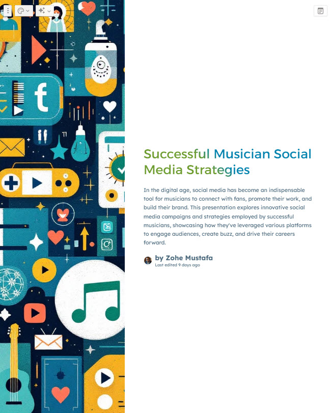 musicians struggle with social media
