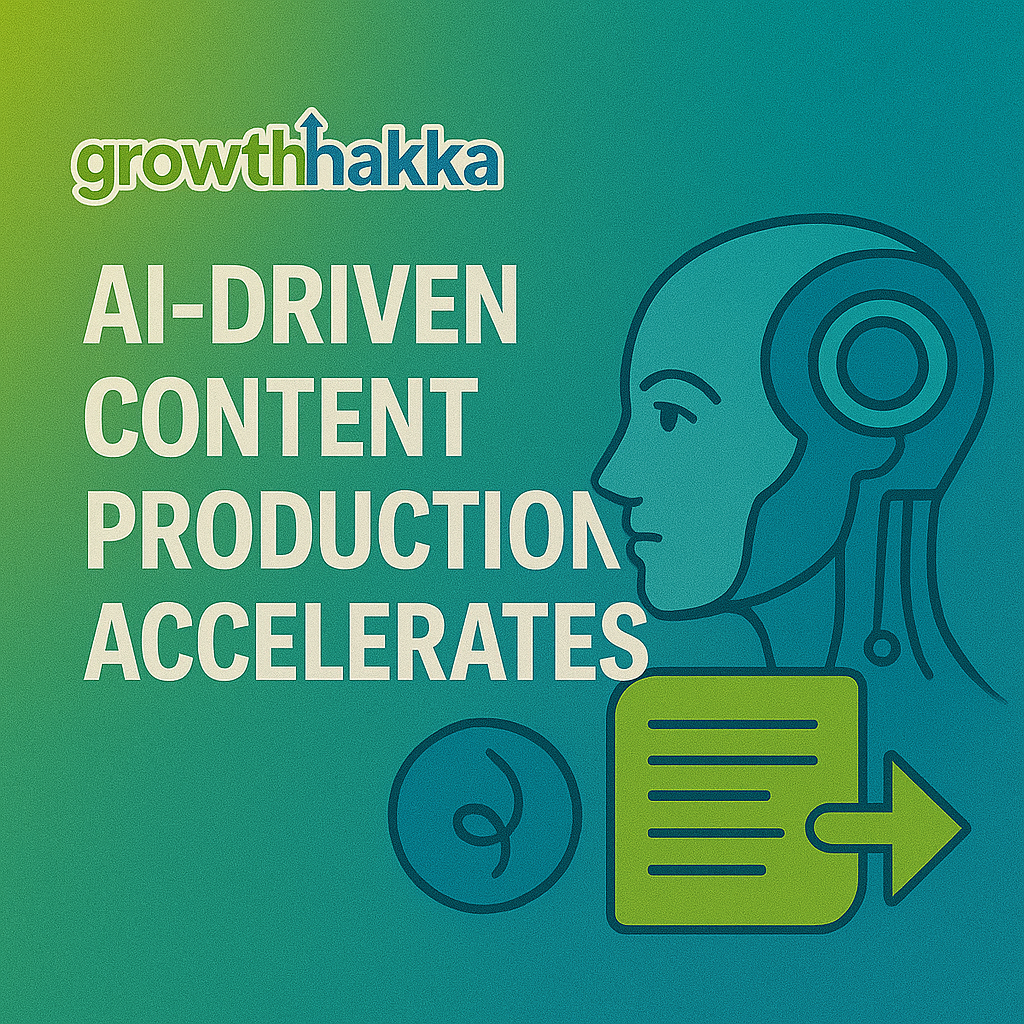AI-Driven Content Production Accelerates